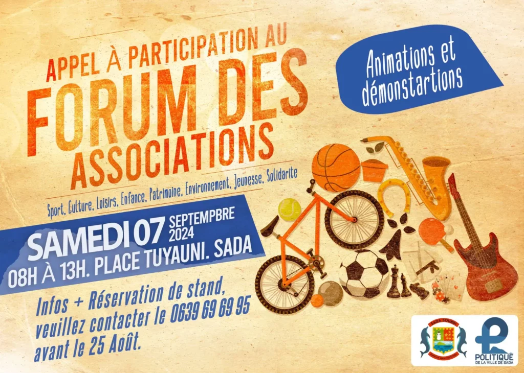 Illustration forum des associations à Sada par La commune de Sada - Le Mahorais