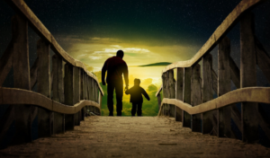 Un père avec son fils par MayaQ de Pixabay | Le Mahorais