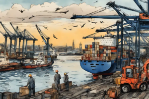Illustration d'un port par Gerd Altmann de Pixabay | Le Mahorais